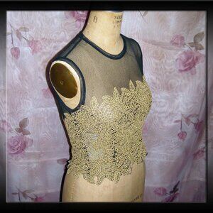 RARE size M 6-8 ICEBERG Evening top